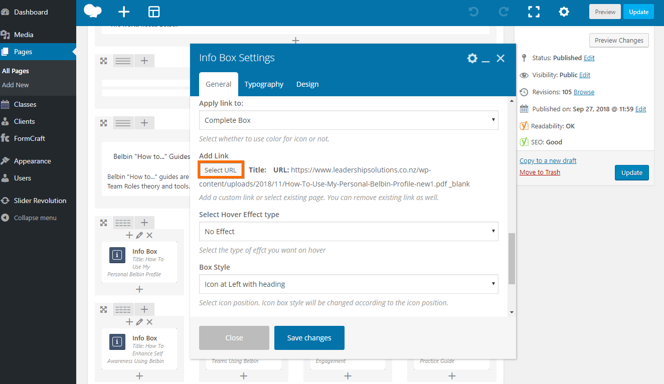 Info Box (Ultimate) Express  Studio